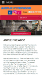 Mobile Screenshot of amplefirewood.com.au